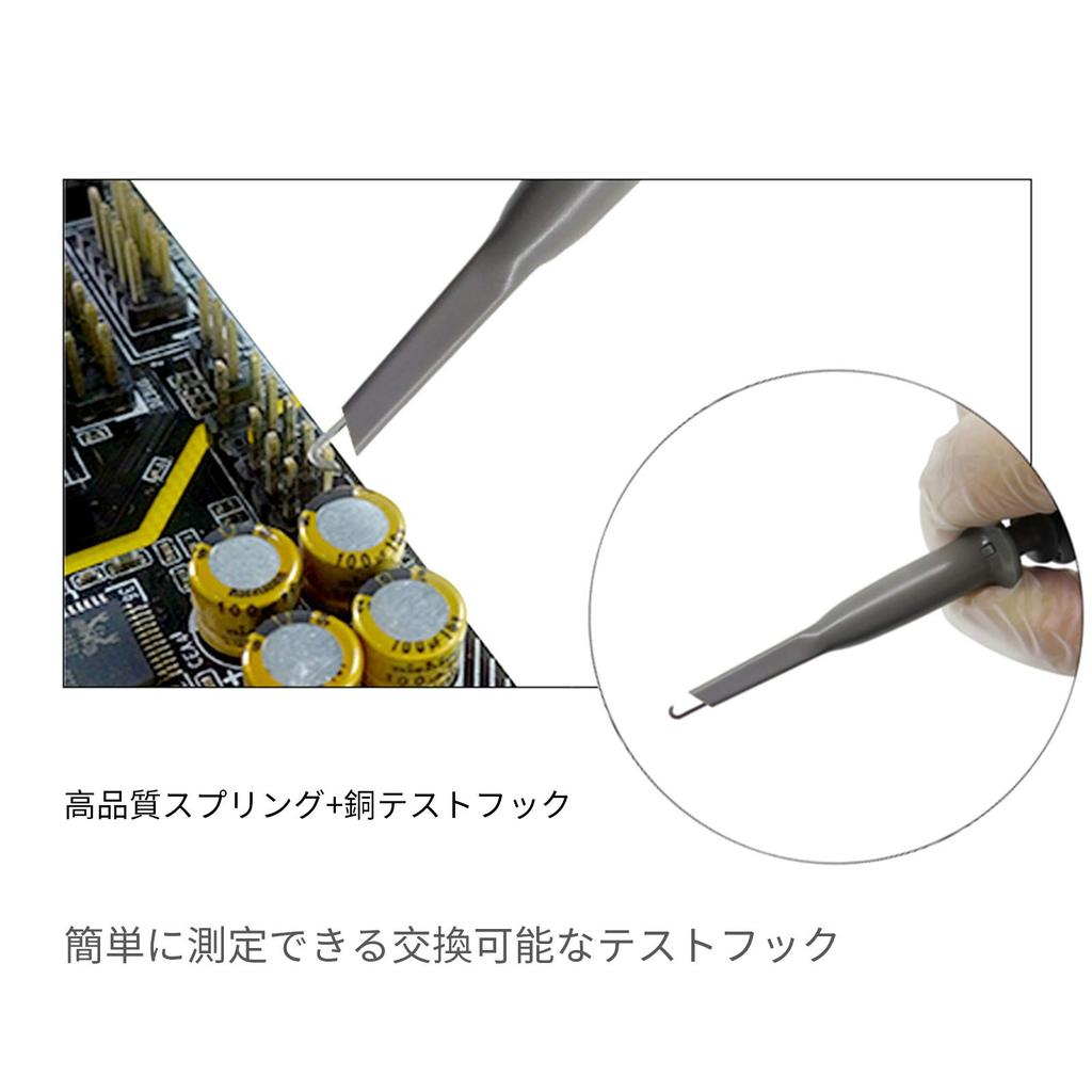 Cleqee Oscilloscope Probe P6100 1X 10X 100MHz DSO Coaxial BNC Connection Electronic Tool Measurement High Voltage Test Probe with Accessory Kit