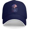 Sandwich Baseball Cap for Men & Women, 3-Layer Contrast Design Adjustable Hat, Lightweight Durable Cap