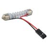 2pc 12V Car 48-LED Panel Light 7000K White Dome Map Interior Bulb Lamps
