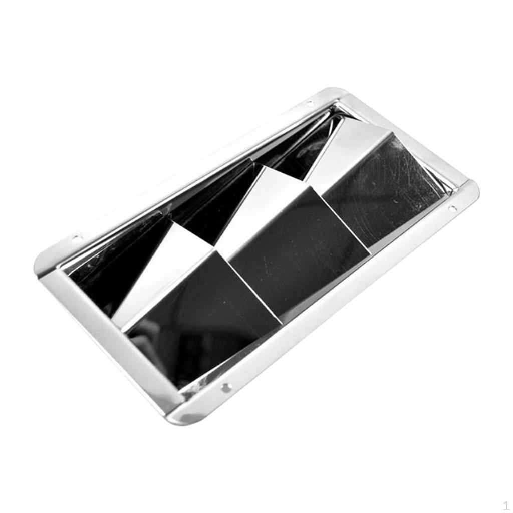 Air Vent Louver Cover for Marine Boat Installation and Ventilation