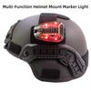 Waterproof Sports Helmet Light Multi-Color Helmet IR Lamp Safety Helmet Flashlight  for Outdoor