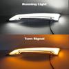 Windshield Side Trim LED Light Turn Signal Running Lamp Fit for Road Glide FLTRX FLTRXS FLTRK FLTRU FLTRXSE FLTRUSE 2015–2024 Chrome Front Fairing