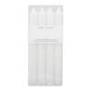 4Pcs Candle European Style White Straight Pole Candle Romantic Home Candlelight Dinner Props