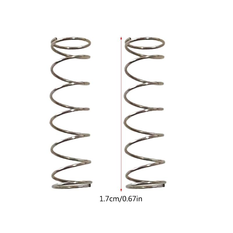 2Pcs Console L2 R2 TriggerButton Spring for SteamDeck Gaming Accessories Repair Parts Replacement L2R2 TriggerSpring