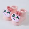 Niedliche Panda-Stricksocken für Kleinkinder, für alle vier Jahreszeiten, tragbar für Neugeborene, atmungsaktive, rutschfeste Kleinkindersocken
