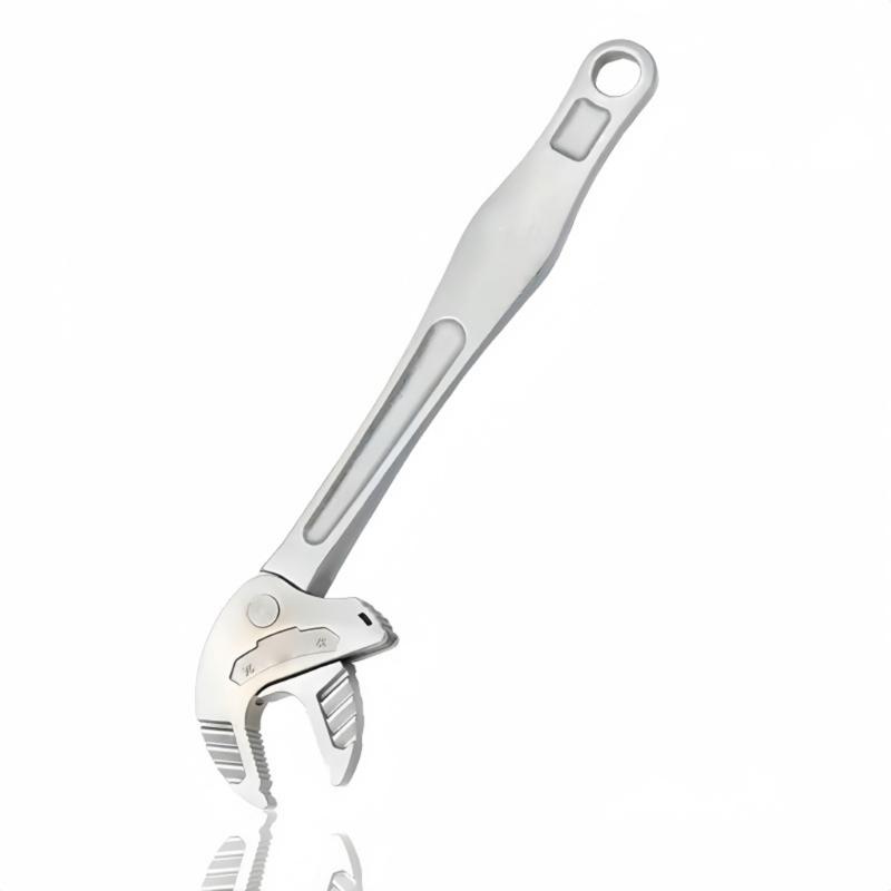 Practical Adjustable 360 Rotating Jaw Wrench Industrial Fastener Tool For Industrial Bolts And Mechanical Applications