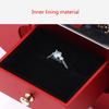 Lifting Rose Gift Box Necklace Rings Storage Box For Women Girlfriend Birthday Christmas Valentine Gifts 2024