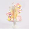 Mini Colorful Balls Cake Topper DIY Cake Topper Decorations for Wedding Anniversary Baby Shower Birthday Party Cake Decoration