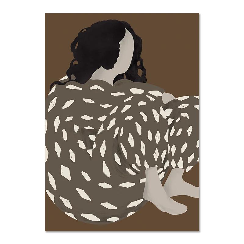 Abstract Sofia Lind Body Line ModernCanvas Painting  Posters Wall Art Print Pictures Living Room Interior Home Decorationcanvas