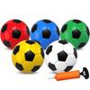 Kids' Soccer Ball and Air Pump 3-Piece Set: Mini Soccer Toy, Indoor Soccer, Outdoor Use At Beach Pool, Sports Ball, Toy for Boys Ages 7 and Up