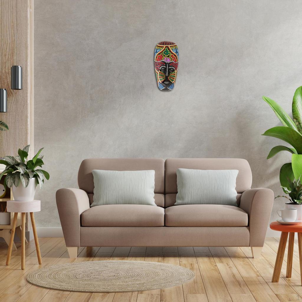 African Totem Mask for Home and Garden Decor