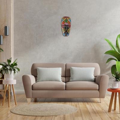Afrikanische Totemmaske für Haus- und Gartendekoration