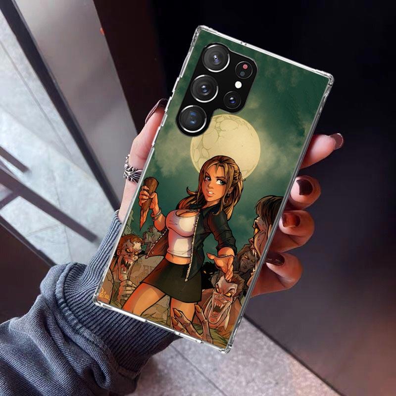 

The Vampire Slayer Buffy Phone Case For Samsung Galaxy S26 S25 Edge S24 S23 Ultra S22 Plus S21 S20 FE Soft TPU Back Cover Funda Samsung S24 FE