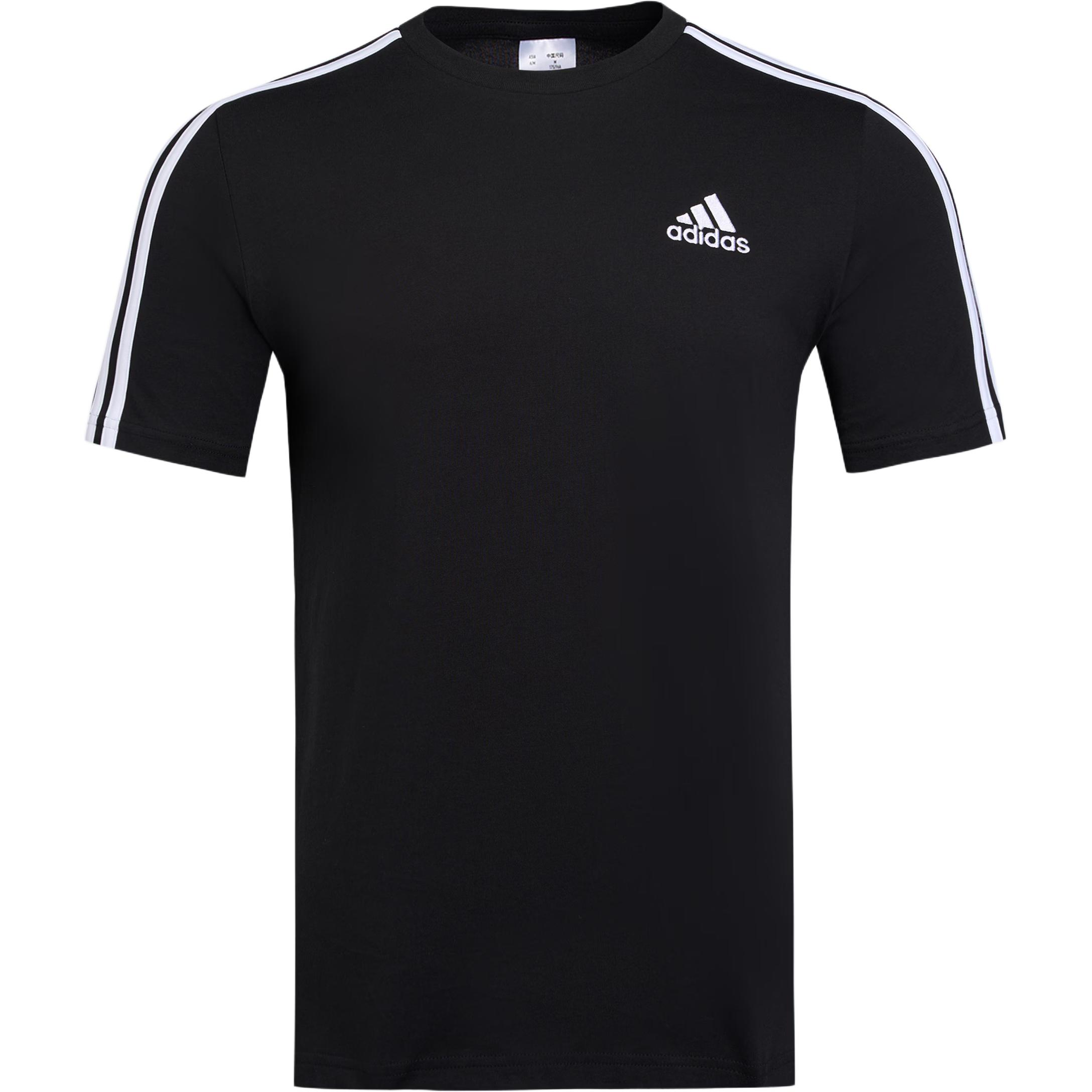 Adidas Essentials Single Jersey Knit Cotton Crew Neck Short Sleeve T-Shirt Men Tops KU3923 XS
