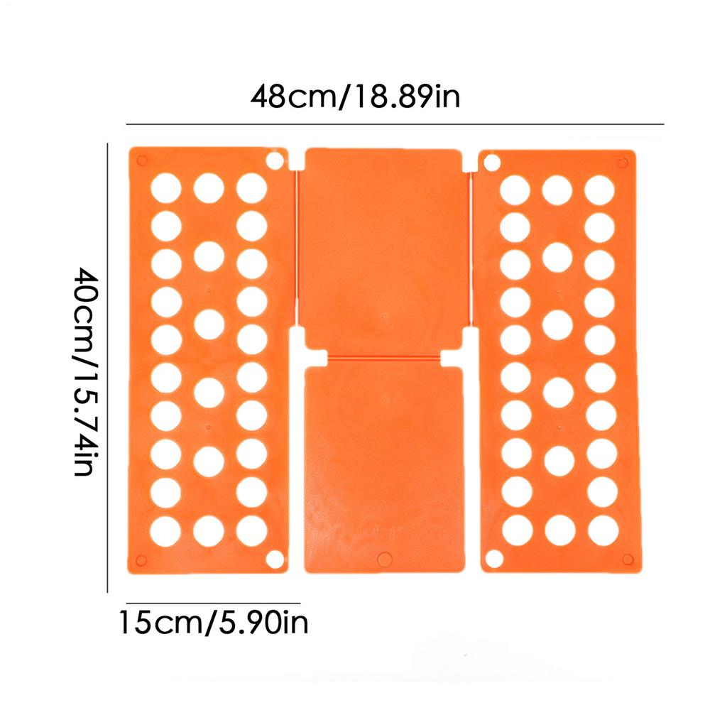 Easy-Fold Plastic Laundry Board for Kids and Adults Home Shirt Folding Storage Tool Quick Clothes Organizer Fold Helper
