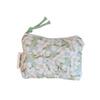 Makeup Bag Fragmented Flower Cosmetic Pouch Large Capacity Cotton Card Pouch Cute Sweet Coin Purse Girl