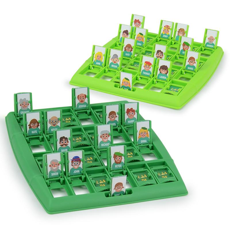 Children'S Guess Who I Am Learning Educational Toys, Thinking Logic Training Interactive Fun Board Game Toys
