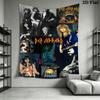 Def Leppard Live Stage Tapestry Background Cloth Fashion Print Christmas Gift Work Of Art Wall Decoration
