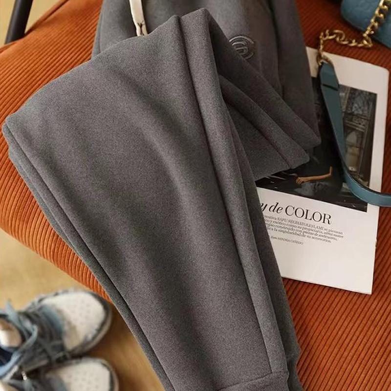 

Женские толстые брюки, зимние брюки с завязками на щиколотке и карманами, спортивные брюки с плюшевой подкладкой, спортивные штаны, брюки 3XL серый