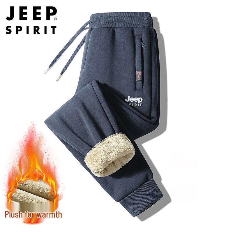 JEEP SPIRIT Men's Fleece-Lined Joggers