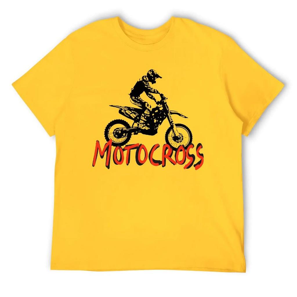 Motocross For Sale Top Tee Hipster T-shirt Round Neck Motion Funny Novelty Aactivity Competition USA Size