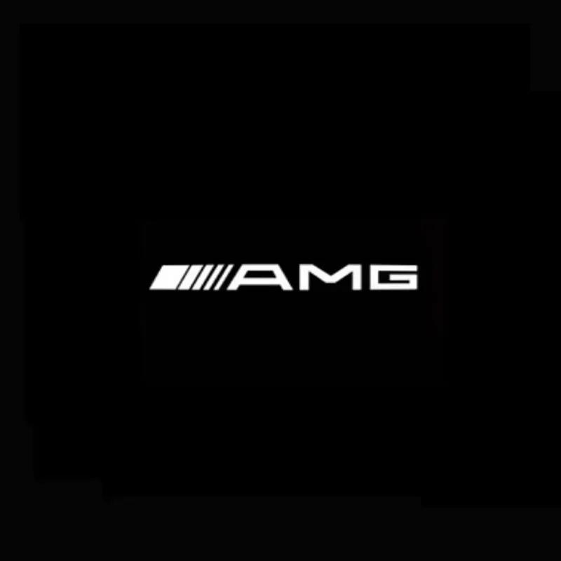 2pcs Car Door Light Laser Logo Decor Project Ghost Lamp Mercedes Benz Amg A B C M ML GLA GLS E Class W176 W205 W166 W246 W2121 S3H8G