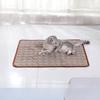 Summer Cooling Mat for Dogs & Cats Breathable Ice Silk Pet Pad Hot Weather Chilling Cushion