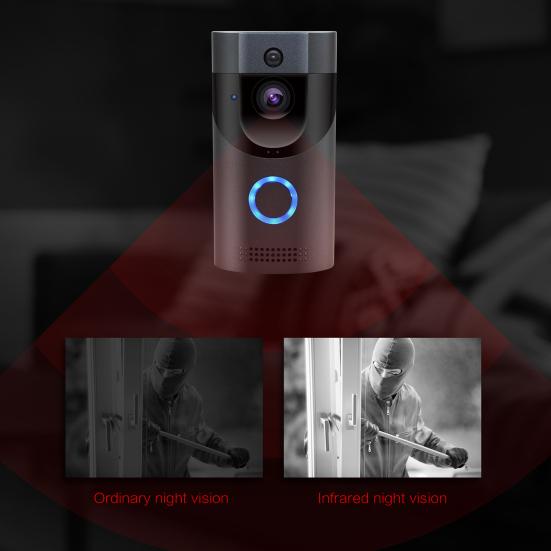B30 WIFI Smart 1080p Doorbell Remote Monitoring Video Two-way