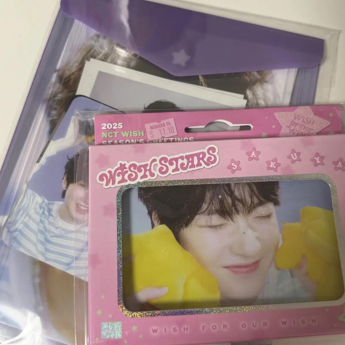 

Nct Wish Sakuya Season s Greetings Photo Pack Season s Greetings Photo Set Sealed