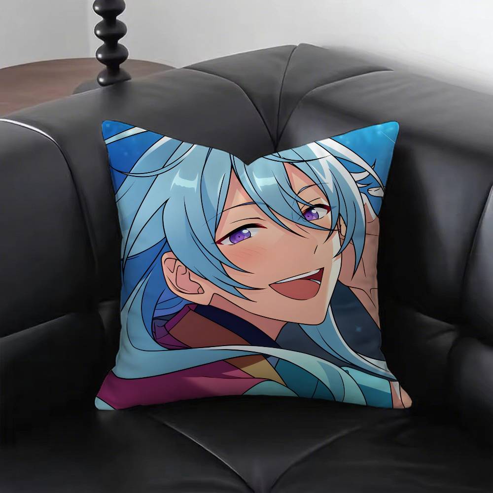 1pc Wataru Hibiki Pillow Case Fashion Square Pillowcase Bedroom Sofa Room Ins Decoration Leisure