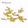 18K Gold Plated Metal Tube Spacer Beads,Silver Plated Separators For Beads,Jewelry Making DIY Accessories Bulk Beads Wholesale