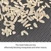 Summer Mosquito Protection Self-Adhesive Window Screen - Easy Install Mesh with Velcro