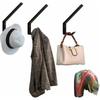 5PCS Helmet Hook Motorcycle Helmet Holder Hook Jacket Hanger Home Luggage Hook Multipurpose Wall Mount Rack For Cabinet Door