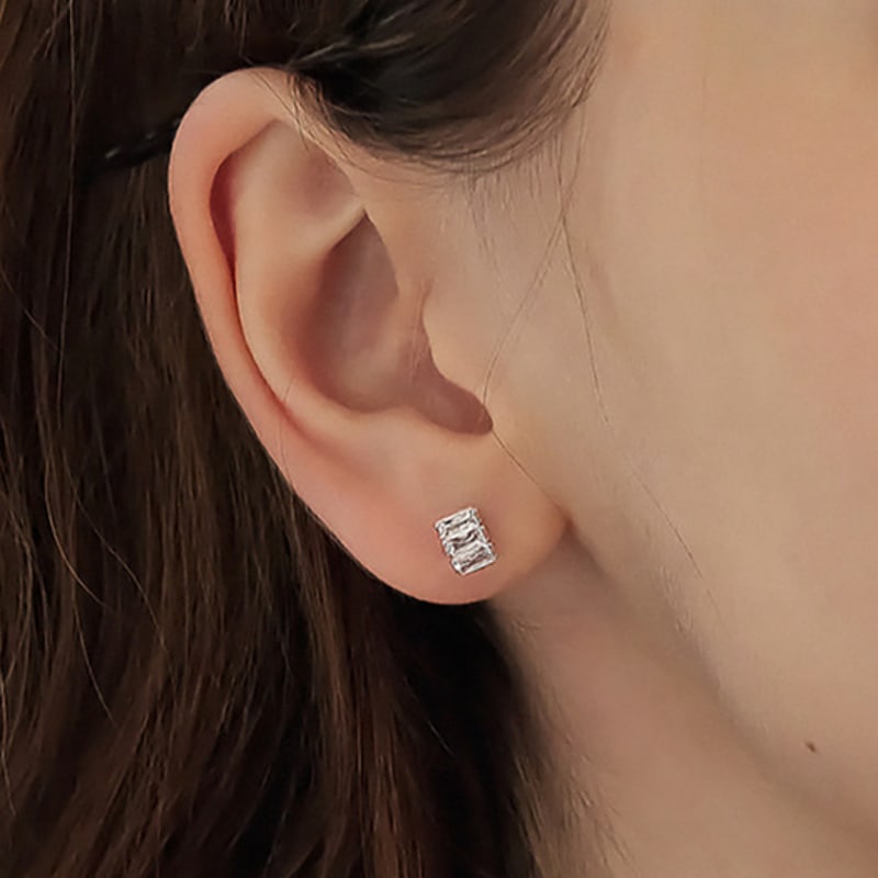 Dana Burton Victoria Shiny Trio Earrings