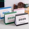2026 Calendar Simple Book Monthly Daily Planner Scheduler Time Management Home Office Desktop Decoration Standing Calendar