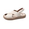 Sommer Kinder Sandalen 2025 Neue Mädchen Sandalen Weichsohlige Rutschfeste Strandschuhe Vielseitige Mädchen Freizeitschuhe Komfort Mädchen Flache Schuhe