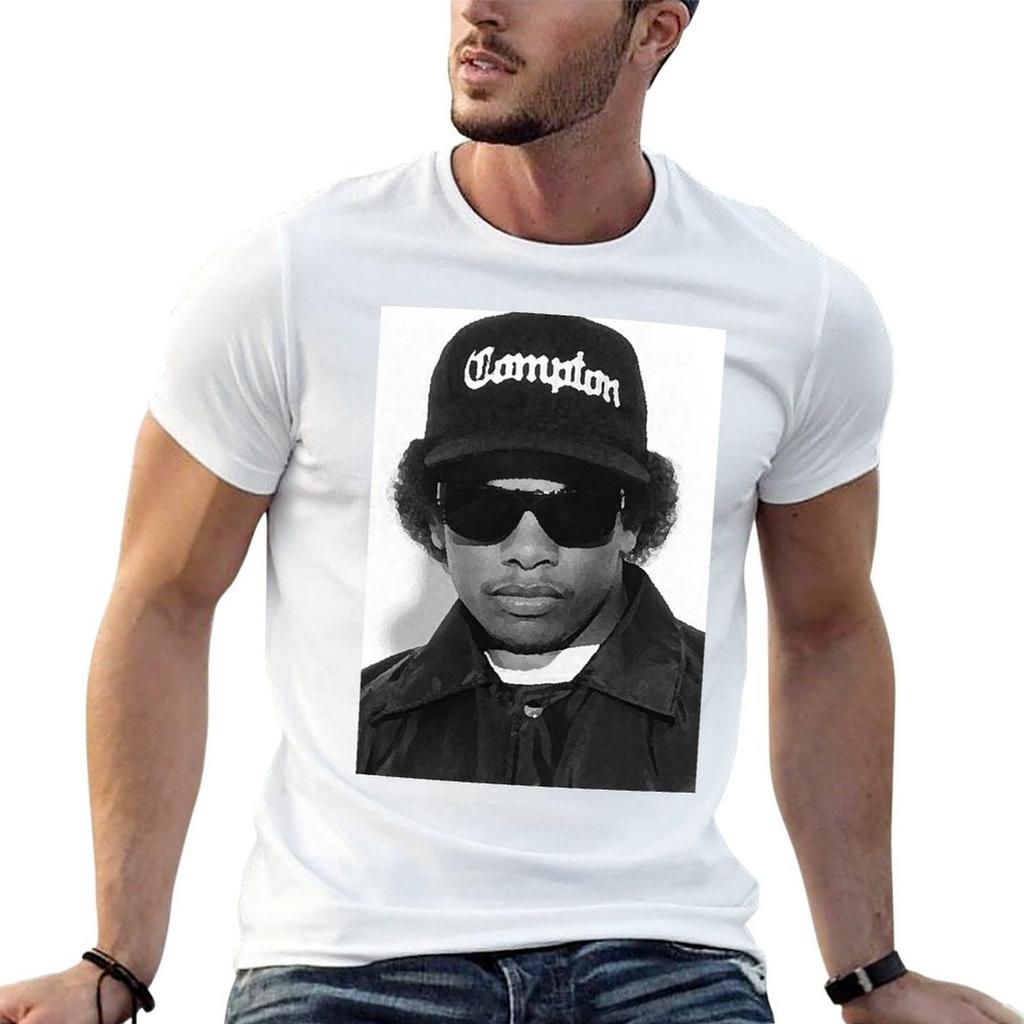 Eazy E Tshirt Basic Solid Color Casual Tee Shirt