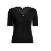 ELLASSAY Women's V-Neck Slim-Fit Knit Top