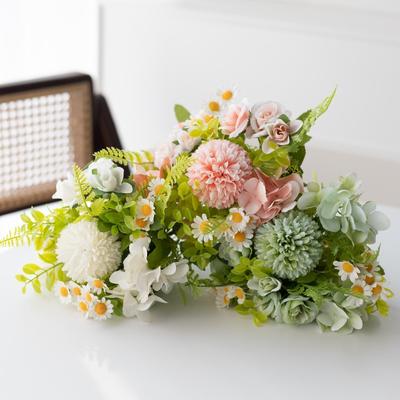 Finished Artificial Bouquets, Small Daisies, Artificial Flowers, Home Ornaments, Wedding Handcrafted Hairpins, Decorative Materials