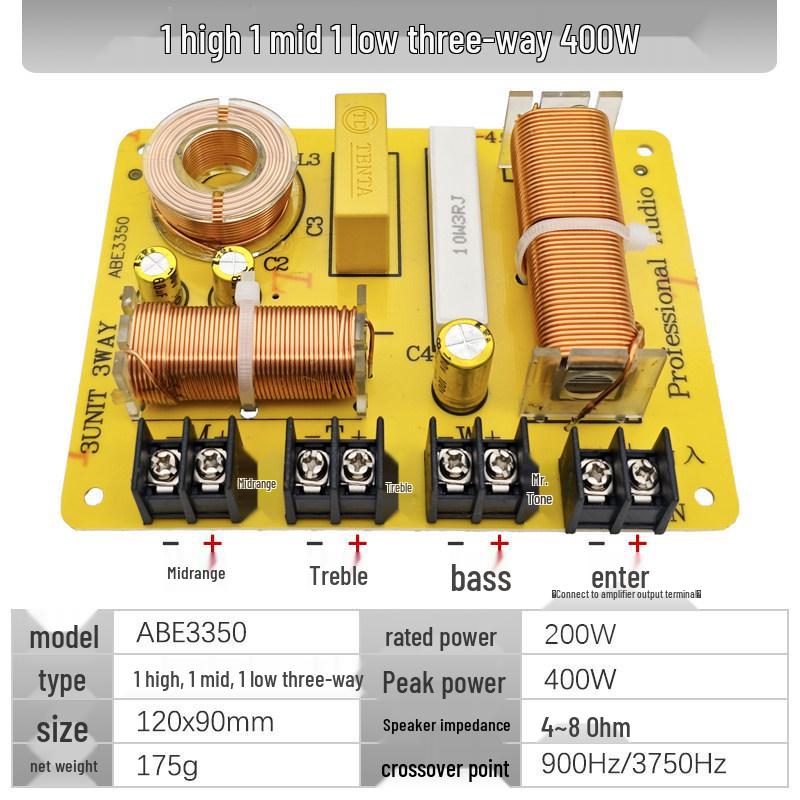 DIY High-Power, No-Weld Speaker Crossover: 2-Way to 5-Way HIFI