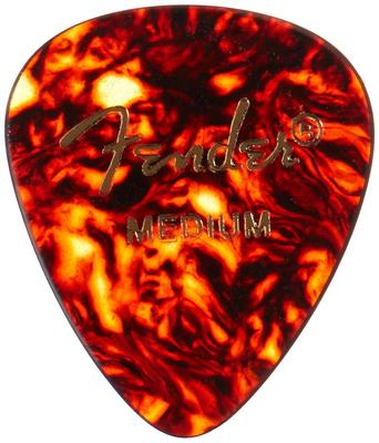 Fender Pick 451 SHAPE CLASSIC CELLULOID PICKS 12 - COUNT,MEDIUM