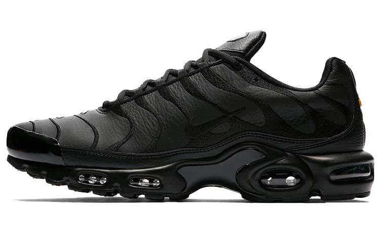 Nike Air Max Plus Тройной Черный Кожаный AJ2029-001 40