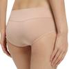 Calvin Klein Comfortable Seamless High Elasticity Sexy Anti-Cramping Half-Coverage Triangle Underwear Women underwear Nude QF6357AD-7NS