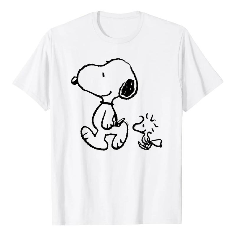 Camiseta Peanuts - Snoopy Woodstock Walk S