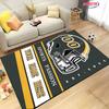 New Product! Personalized Custom Football Carpet with Name Number,Customized Sports Mat for Fans Living Room Bedroom Balcony Mat
