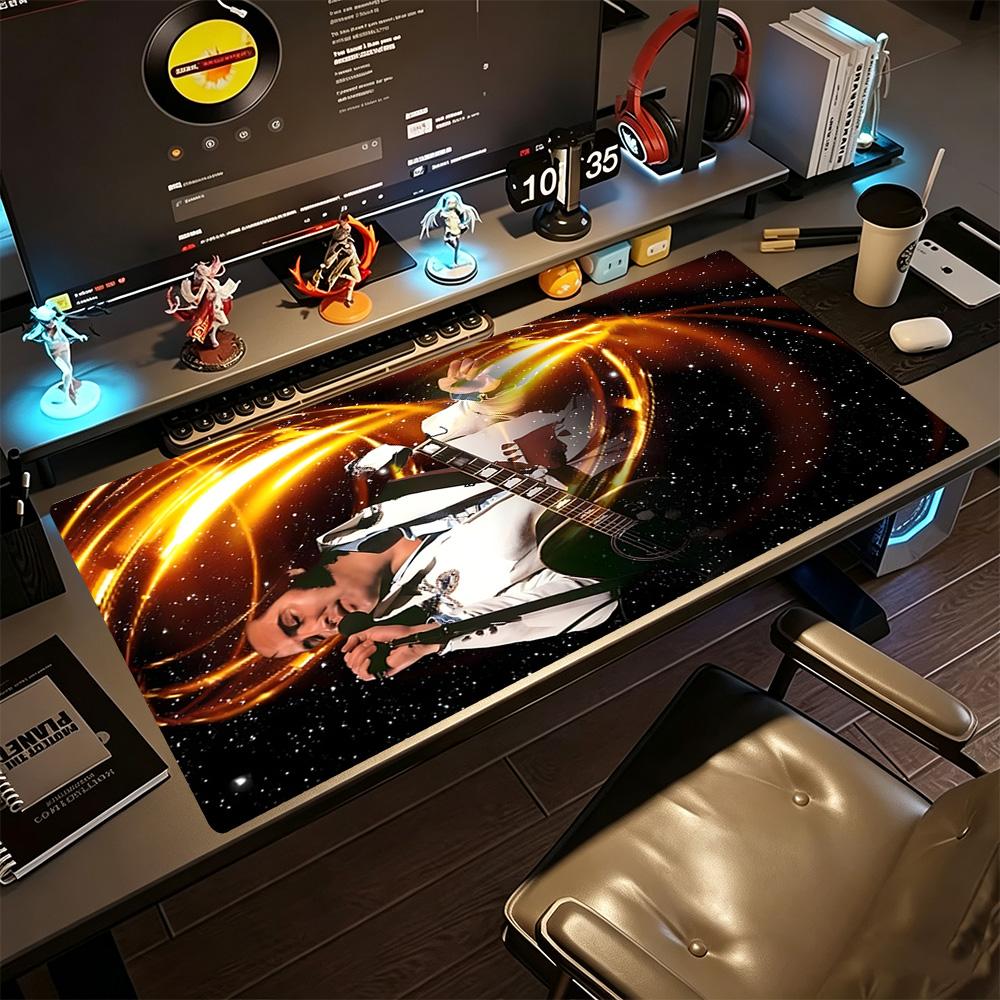Elvis Presley Gaming Mouse Pad Gaming Laptop Mouse Pad Office Mouse Mats Non-Slip Rubber Base Office and Gaming Desk Decoration