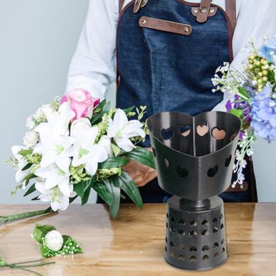 Uchwyt mocujący do kwiatów Stojak na sztuczne kwiaty Stojak do pakowania bukietów dla florystów Akcesoria do florystyki DIY Lekka podstawa florystyczna