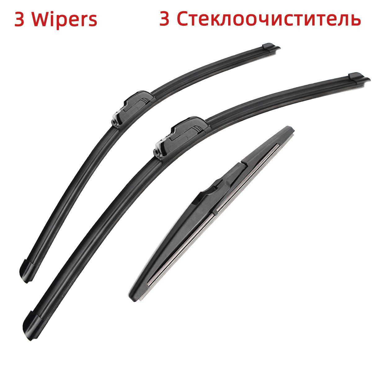 

3 шт. щетки стеклоочистителя для Chevrolet Cruze Estate Wagon J300 2012-2015 24 18 10 подходят для переднего лобового стекла, щетки для окон, резак, аксессуары