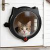 Animal Door For Felines And Small Dogs Featuring Securitylock System And Weather Resistant Build