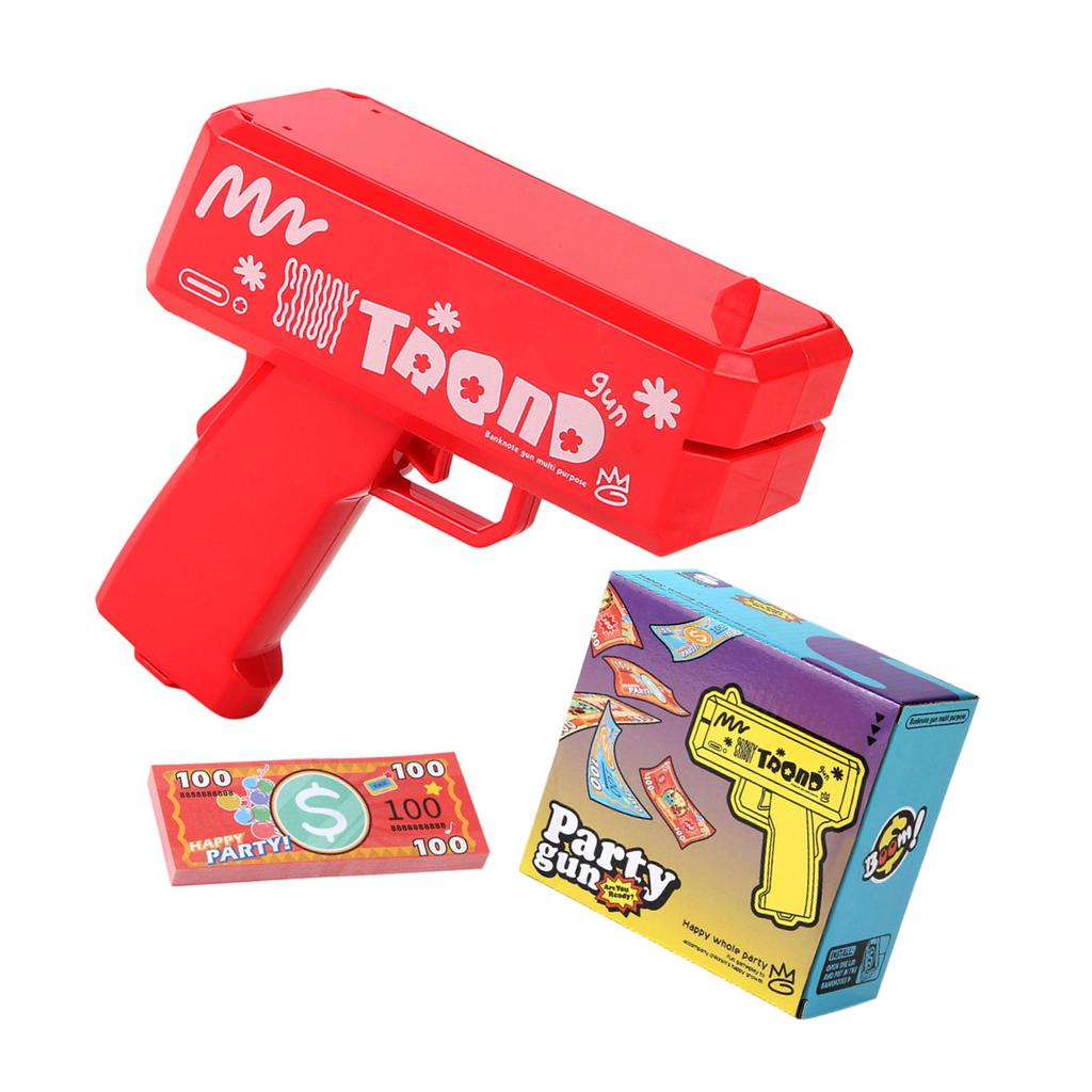 Distinctive Party Cash Flinger Accessory Handy Handheld Money Dispensing Toy Fun Money Dispenser for Games and Parties